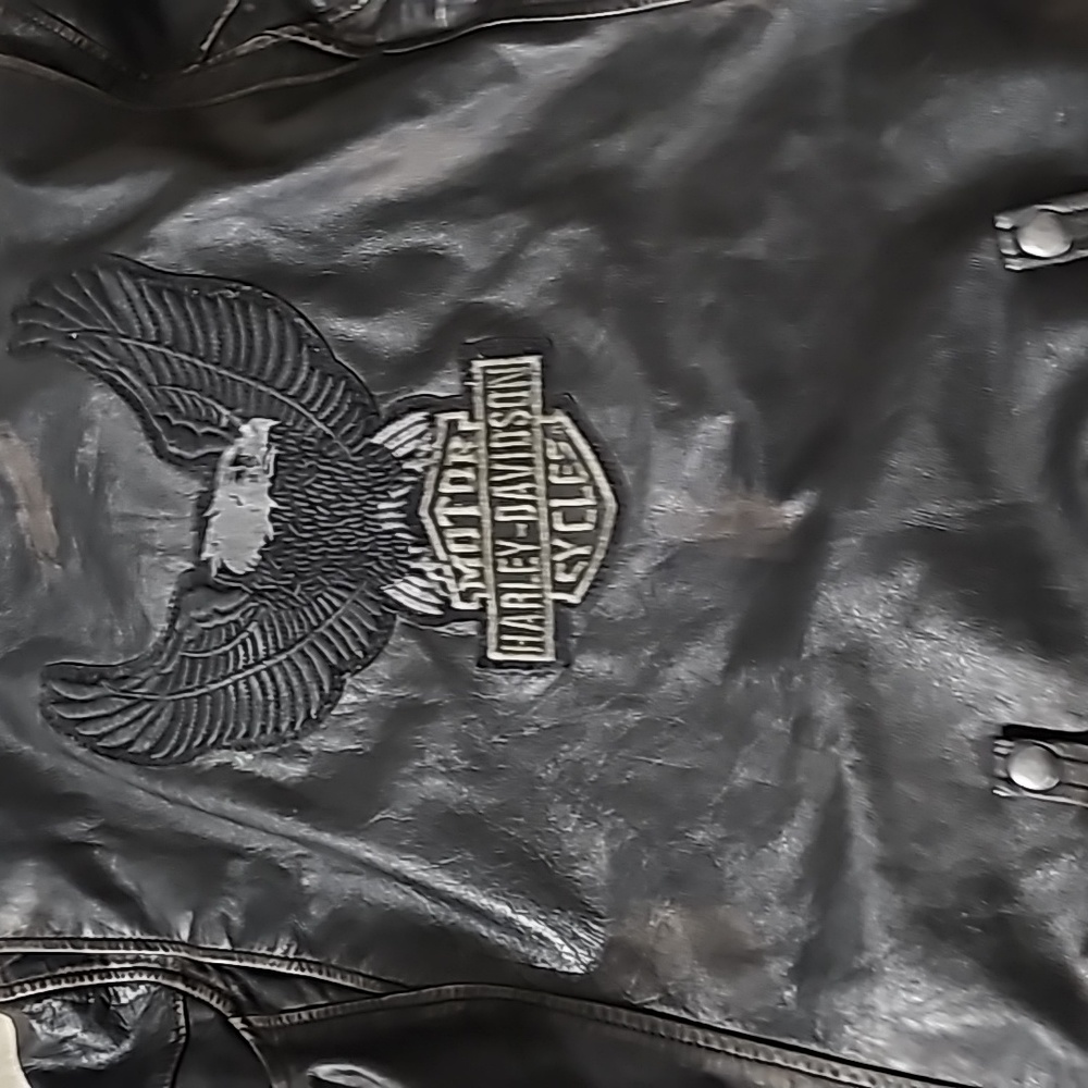 Harley-Davidson Black Leather Jacket for Women
